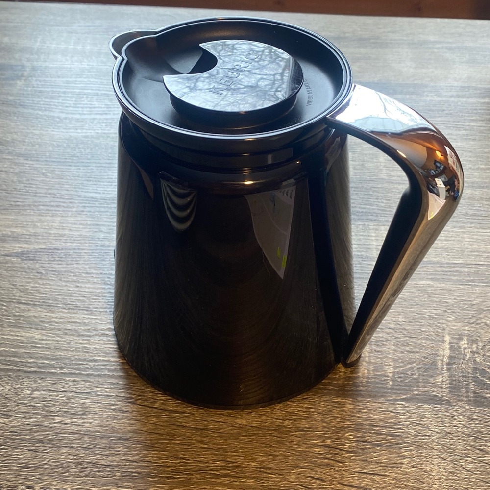 Keurig 2.0 Thermal Carafe‎ Coffee Pot Black Chrome Handle